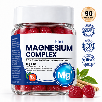 14-in-1 Magnesium Complex Gummies 90 Count