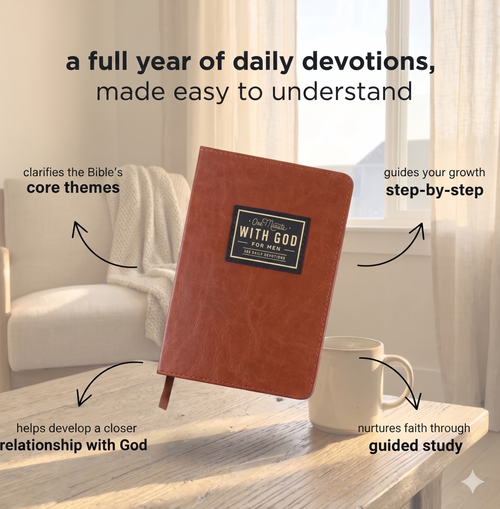 One Minute With God: 365-Day Devotional Prayer Book for Men