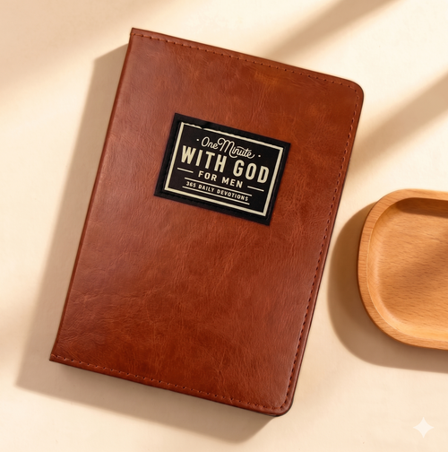 One Minute With God: 365-Day Devotional Prayer Book for Men