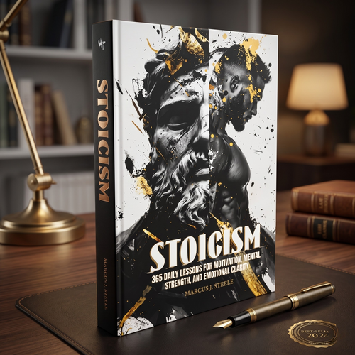 Stoicism: 365 Daily Lessons for Resilience and Motivation