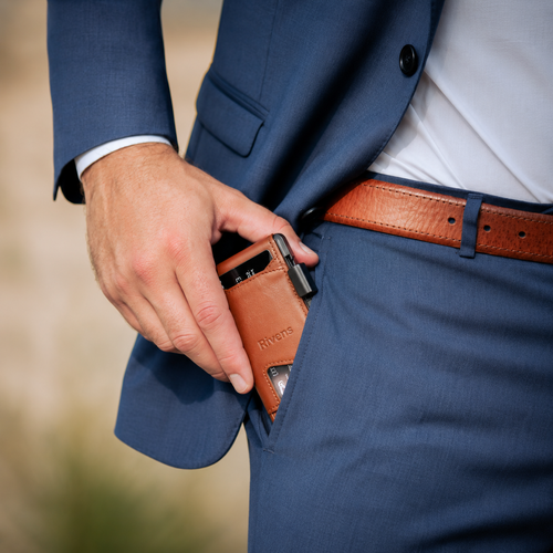 RIVENS Slim-Folding Aluminum Wallet