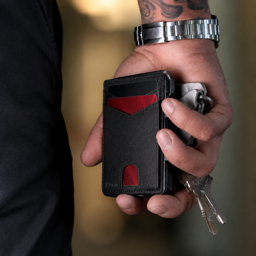 RIVENS Slim-Folding Aluminum Wallet